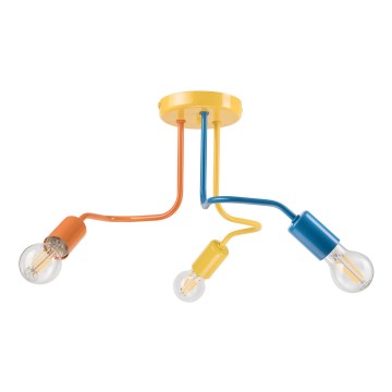 Surface-mounted chandelier CHARLIE 3xE27/60W/230V