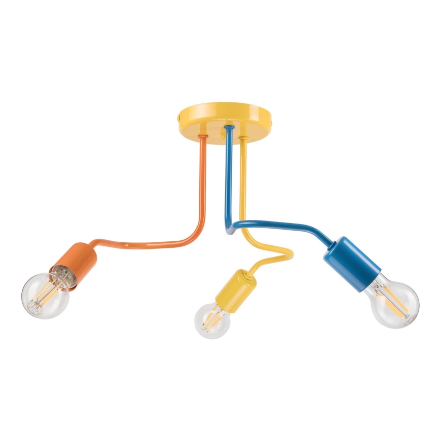 Surface-mounted chandelier CHARLIE 3xE27/60W/230V