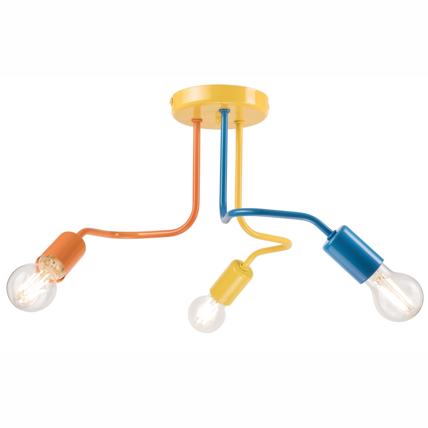 Surface-mounted chandelier CHARLIE 3xE27/60W/230V