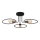 Surface-mounted chandelier CIRCLE 3xE27/40W/230V