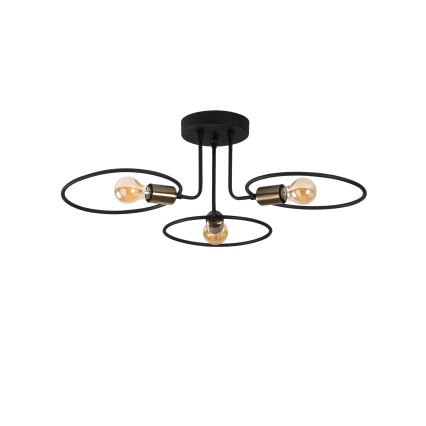 Surface-mounted chandelier CIRCLE 3xE27/40W/230V