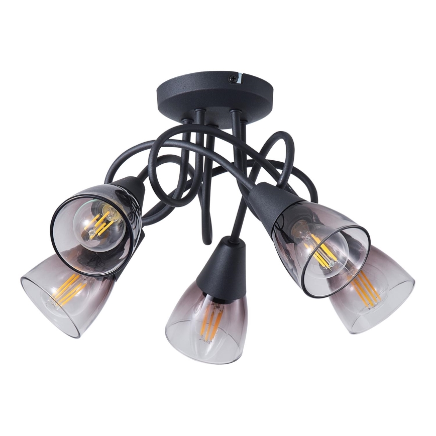 Surface-mounted chandelier CLASSY 5xE14/7W/230V