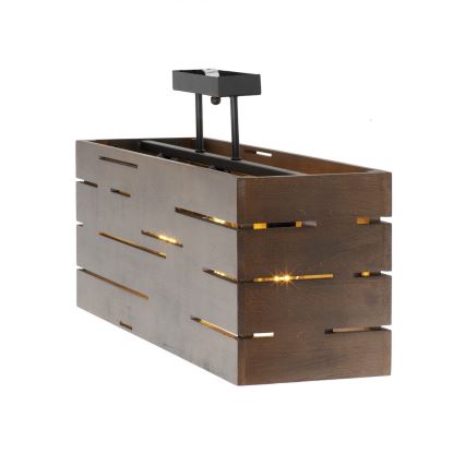Surface-mounted chandelier CUBO 3xE27/60W/230V