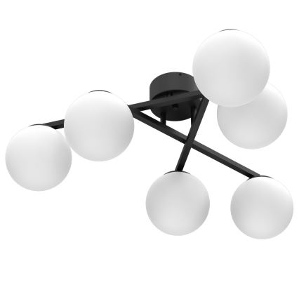 Surface-mounted chandelier DAGA 6xE14/60W/230V