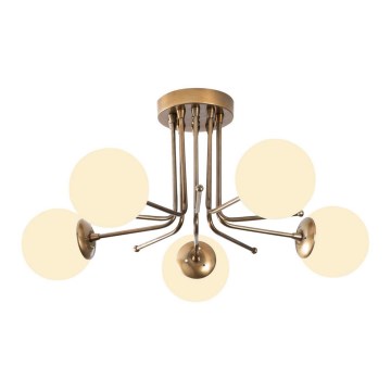 Surface-mounted chandelier DAISY 5xE27/40W/230V