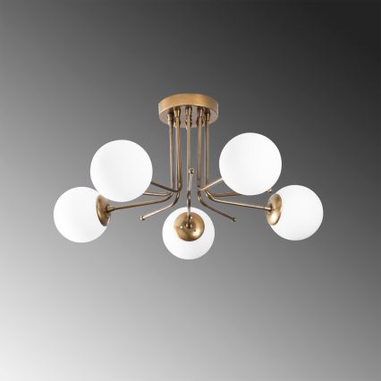 Surface-mounted chandelier DAISY 5xE27/40W/230V