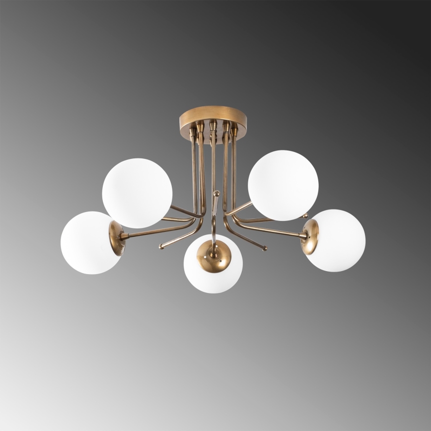 Surface-mounted chandelier DAISY 5xE27/40W/230V