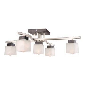 Surface-mounted chandelier DANA 5xE14/40W/230V beech - FSC certified