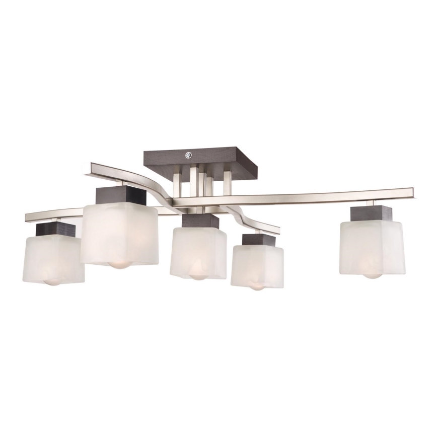 Surface-mounted chandelier DANA 5xE14/40W/230V beech - FSC certified