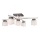 Surface-mounted chandelier DANA 5xE14/40W/230V beech - FSC certified