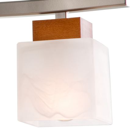 Surface-mounted chandelier DANA 5xE14/40W/230V beech - FSC certified