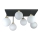 Surface-mounted chandelier DEA 6xE14/60W/230V black/gold/white