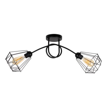 Surface-mounted chandelier DIAMENT 2xE27/60W/230V