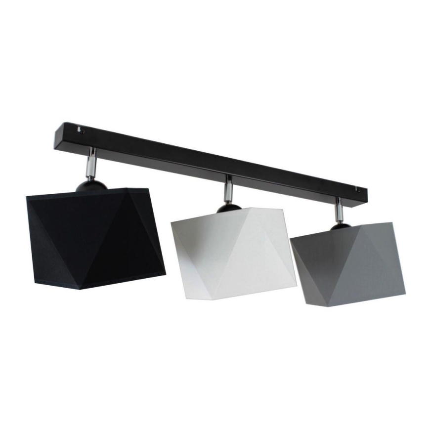 Surface-mounted chandelier DIAMENT 3xE27/60W/230V