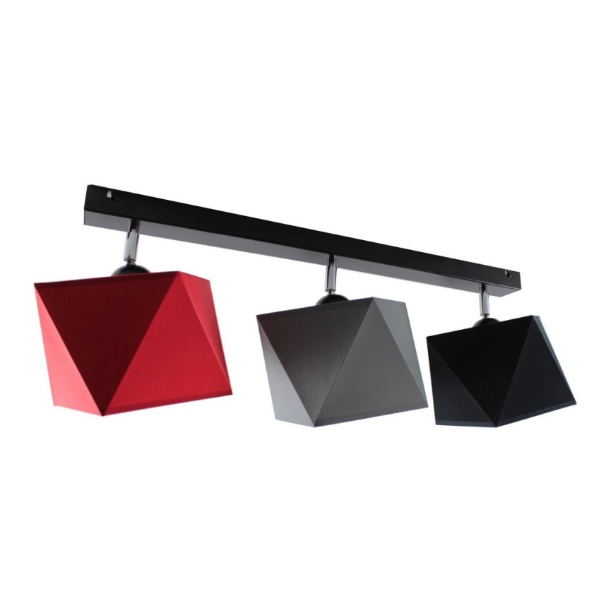 Surface-mounted chandelier DIAMENT 3xE27/60W/230V