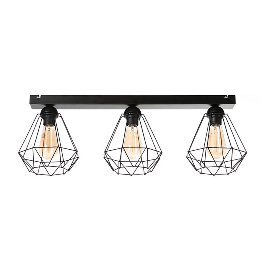 Surface-mounted chandelier DIAMENT MINI 3xE27/60W/230V