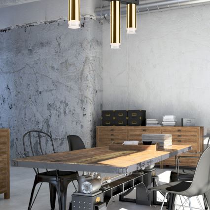 Surface-mounted chandelier DIEGO 3xE27/60W/230V