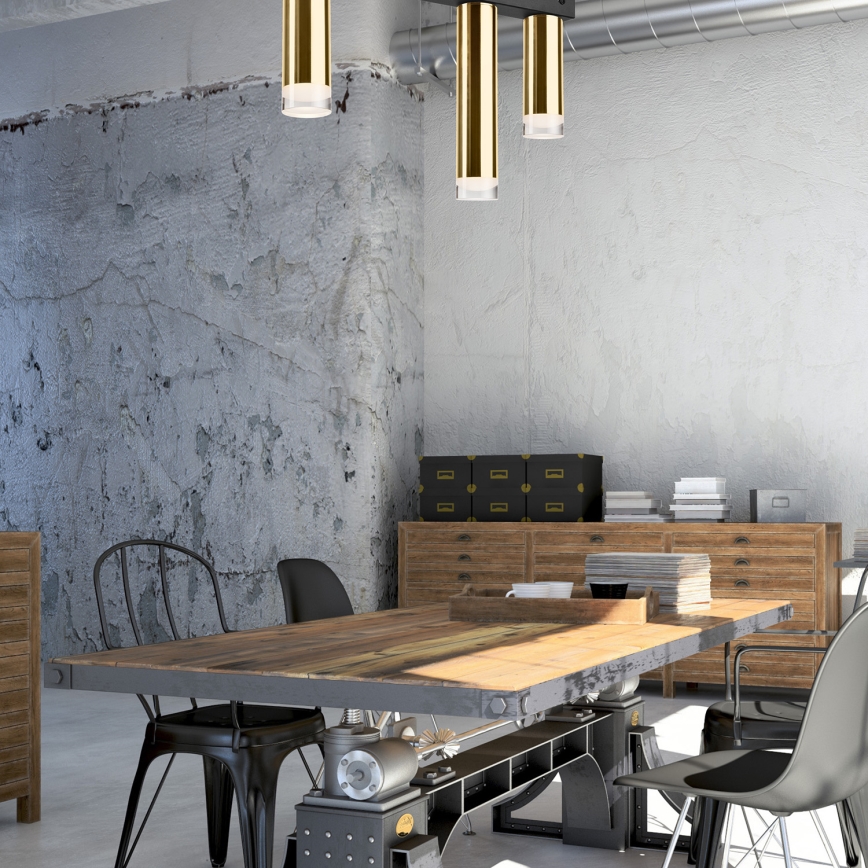 Surface-mounted chandelier DIEGO 3xE27/60W/230V
