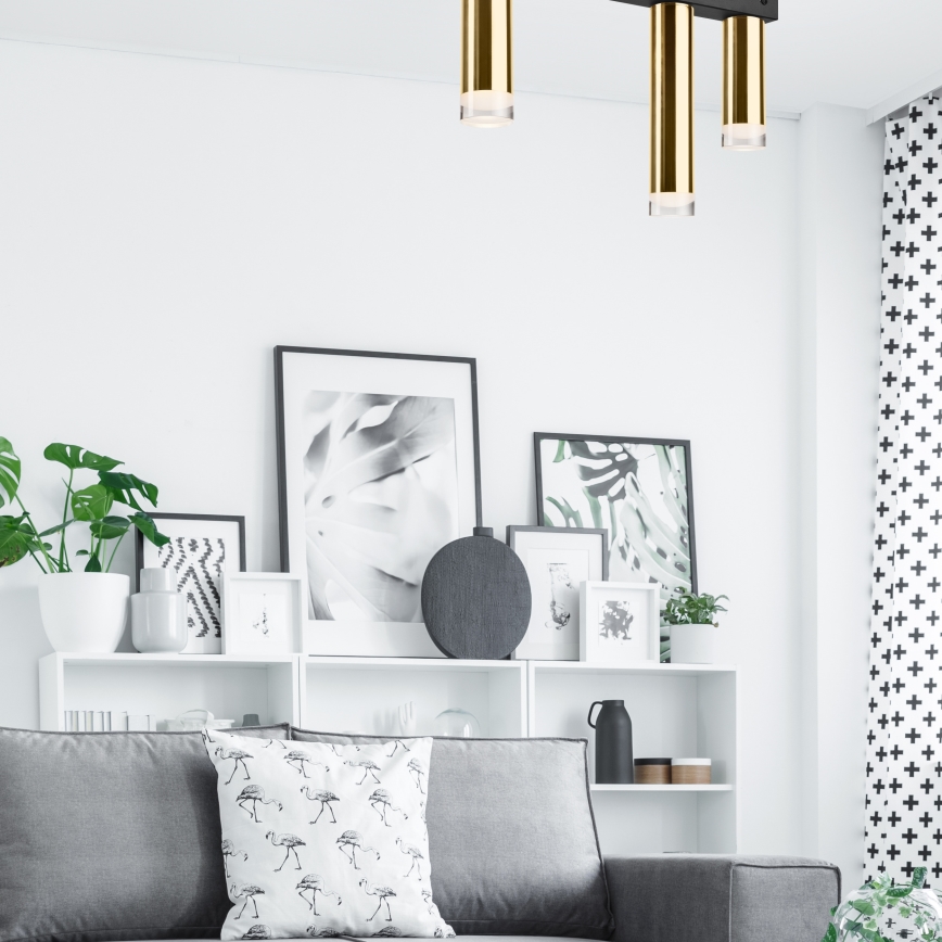 Surface-mounted chandelier DIEGO 3xE27/60W/230V