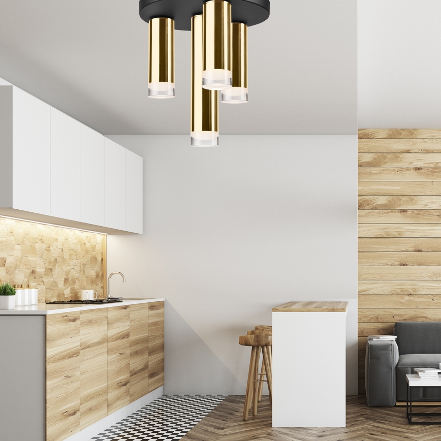 Surface-mounted chandelier DIEGO 4xE27/60W/230V
