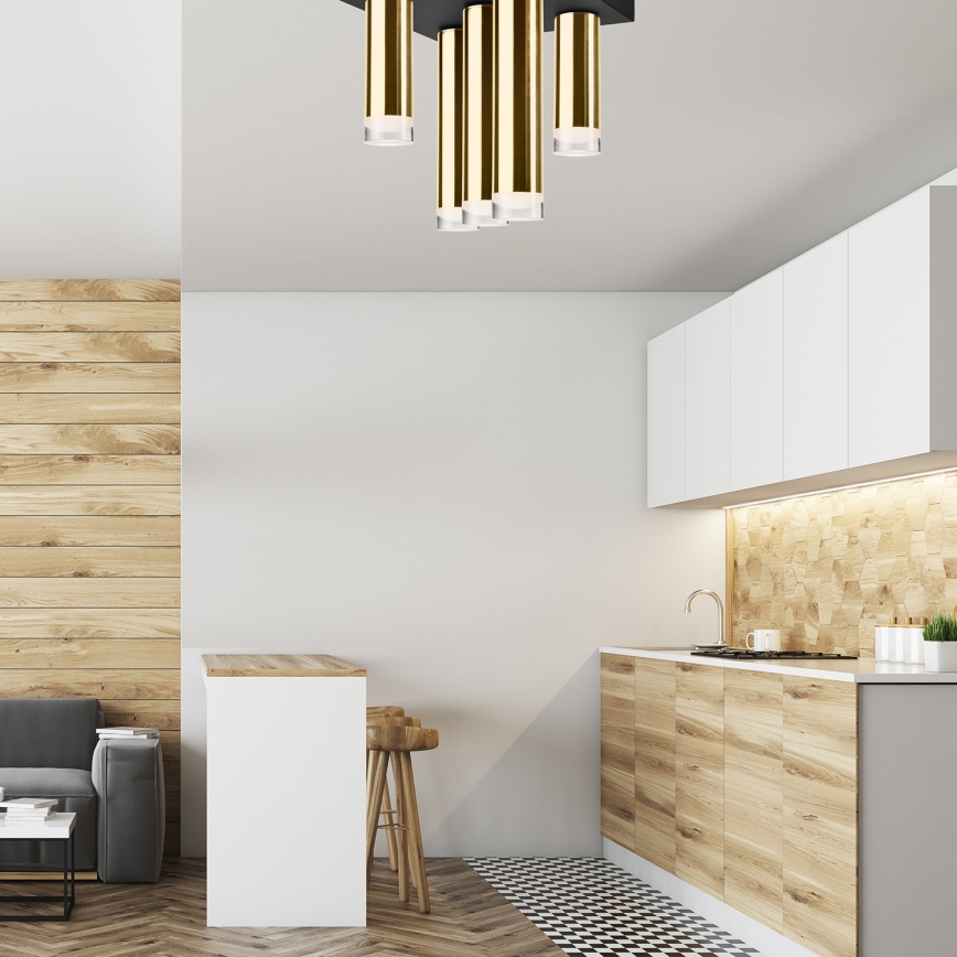 Surface-mounted chandelier DIEGO 5xE27/60W/230V
