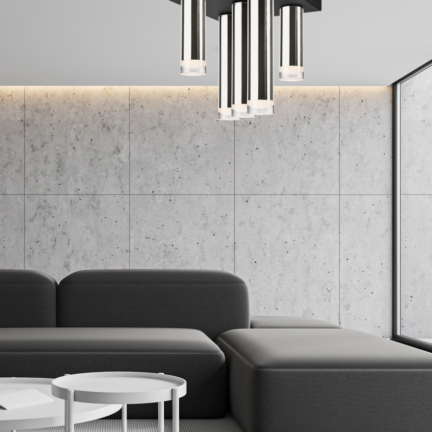 Surface-mounted chandelier DIEGO 5xE27/60W/230V