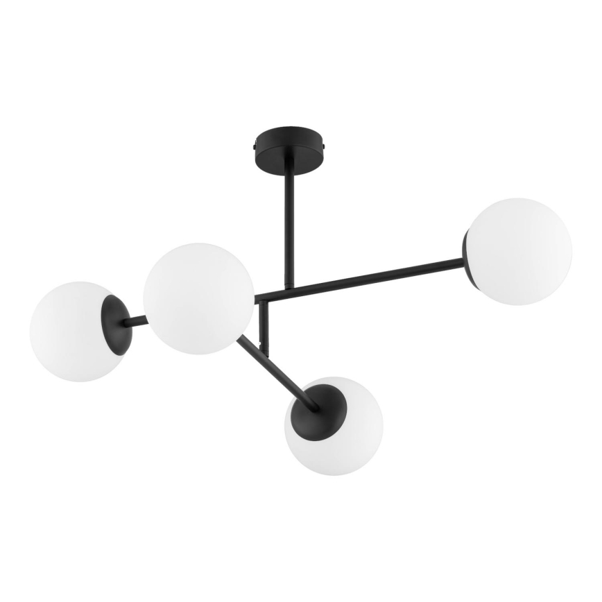 Surface-mounted chandelier DILON 4xE14/10W/230V black