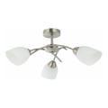 Surface-mounted chandelier DONNA 3xE27/60W/230V nickel