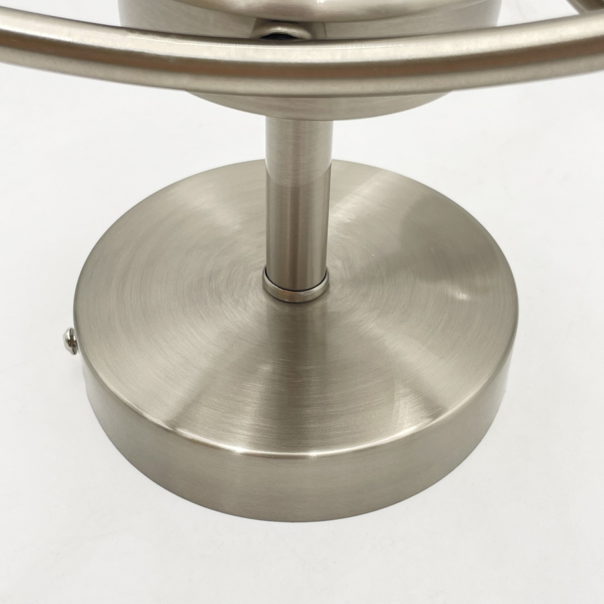 Surface-mounted chandelier DONNA 3xE27/60W/230V nickel