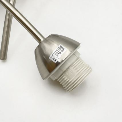 Surface-mounted chandelier DONNA 3xE27/60W/230V nickel