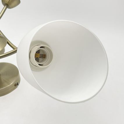 Surface-mounted chandelier DONNA 3xE27/60W/230V patina