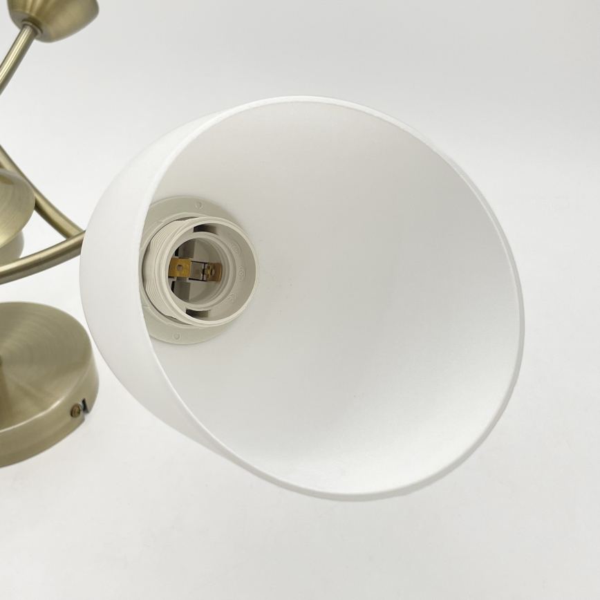 Surface-mounted chandelier DONNA 3xE27/60W/230V patina