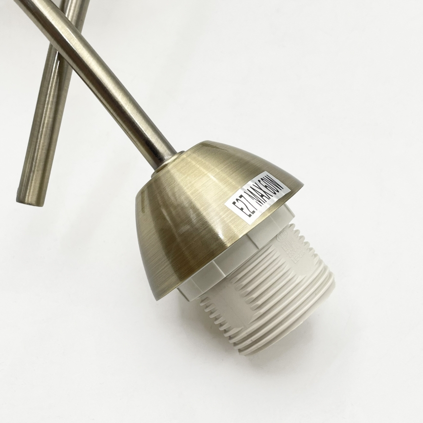 Surface-mounted chandelier DONNA 3xE27/60W/230V patina