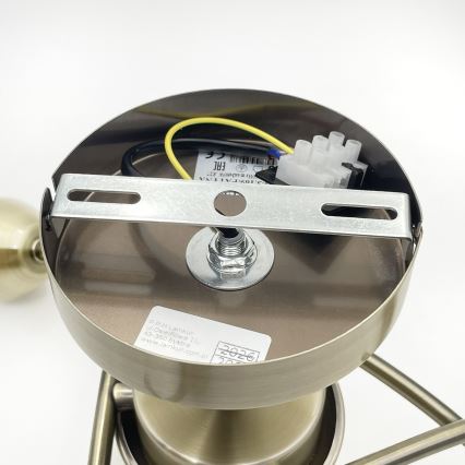 Surface-mounted chandelier DONNA 3xE27/60W/230V patina