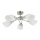 Surface-mounted chandelier DONNA 5xE27/60W/230V nickel