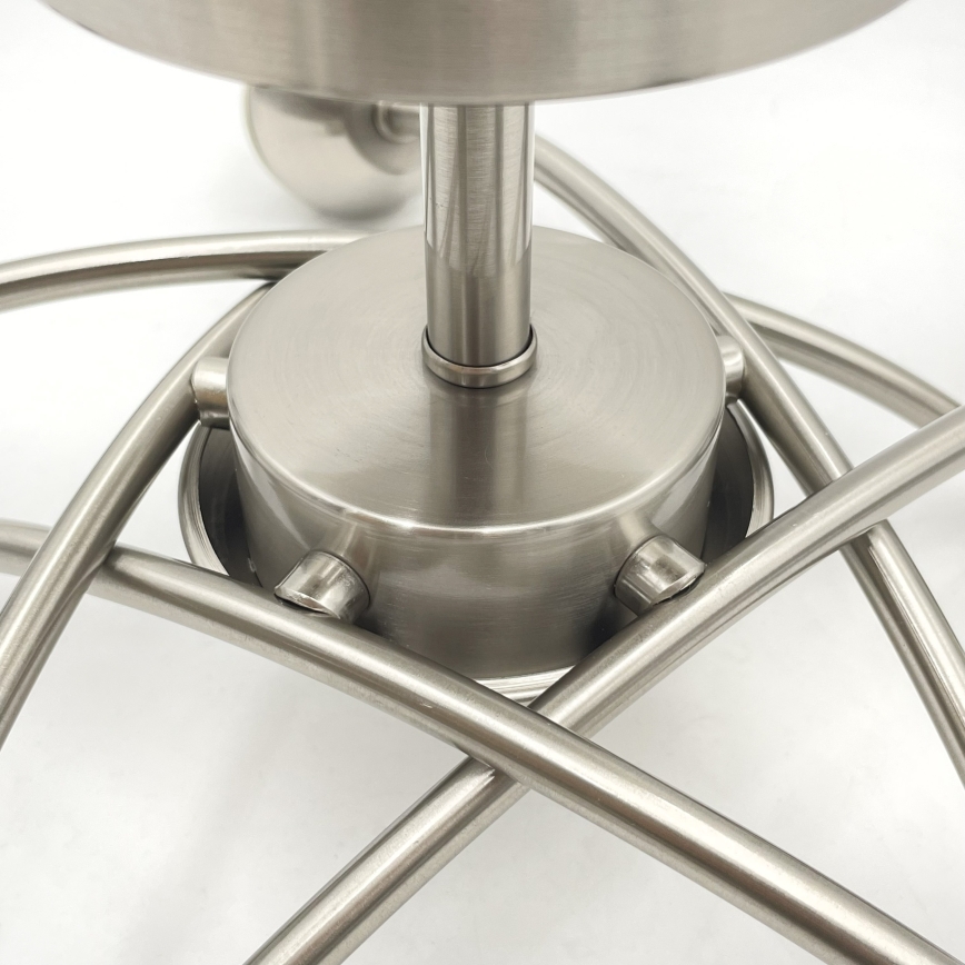 Surface-mounted chandelier DONNA 5xE27/60W/230V nickel