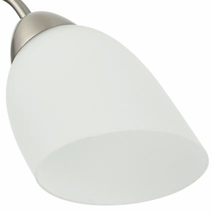 Surface-mounted chandelier DONNA 5xE27/60W/230V nickel