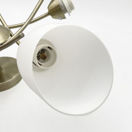 Surface-mounted chandelier DONNA 5xE27/60W/230V patina