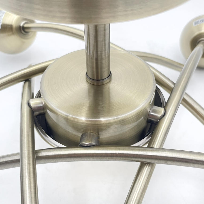 Surface-mounted chandelier DONNA 5xE27/60W/230V patina