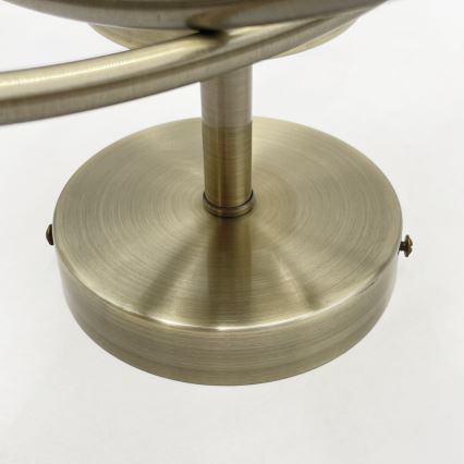 Surface-mounted chandelier DONNA 5xE27/60W/230V patina