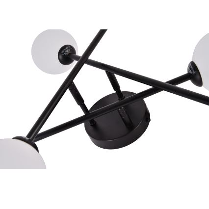 Surface-mounted chandelier DORADO 6xG9/28W/230V black