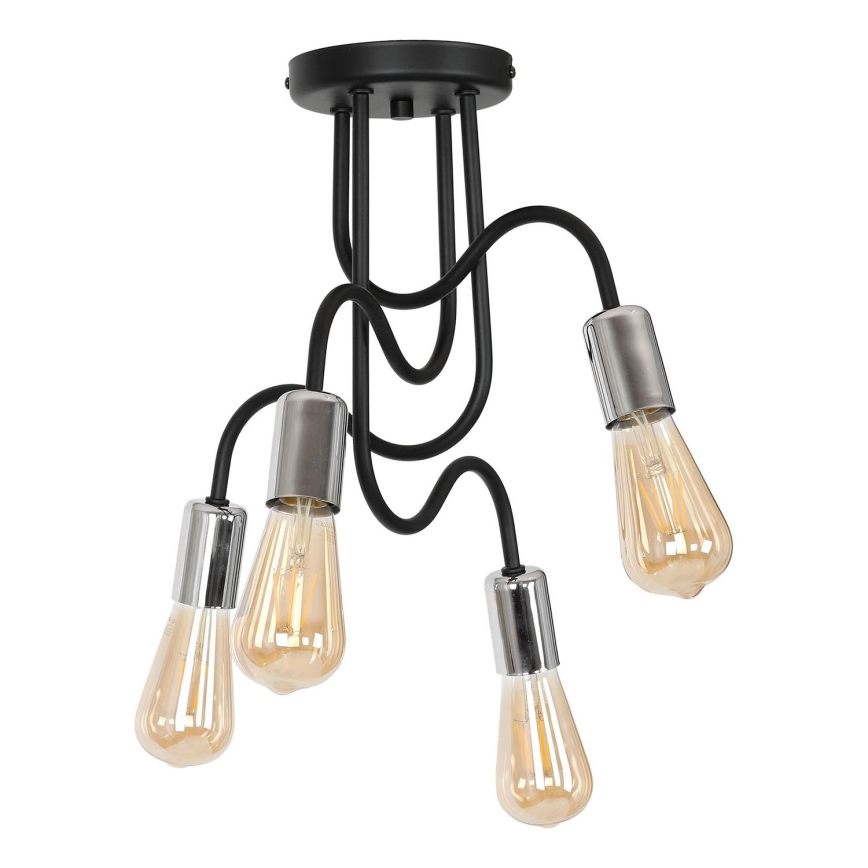 Surface-mounted chandelier DOW 4xE27/60W/230V