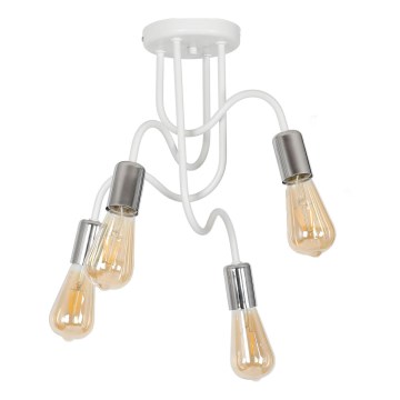 Surface-mounted chandelier DOW 4xE27/60W/230V