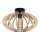 Surface-mounted chandelier EARTH 1xE27/60W/230V black/beige