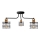 Surface-mounted chandelier EDISON 3xE27/15W/230V