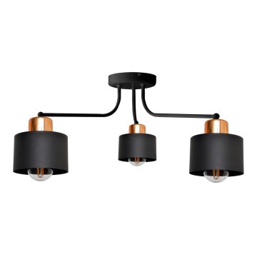 Surface-mounted chandelier EDISON 3xE27/15W/230V