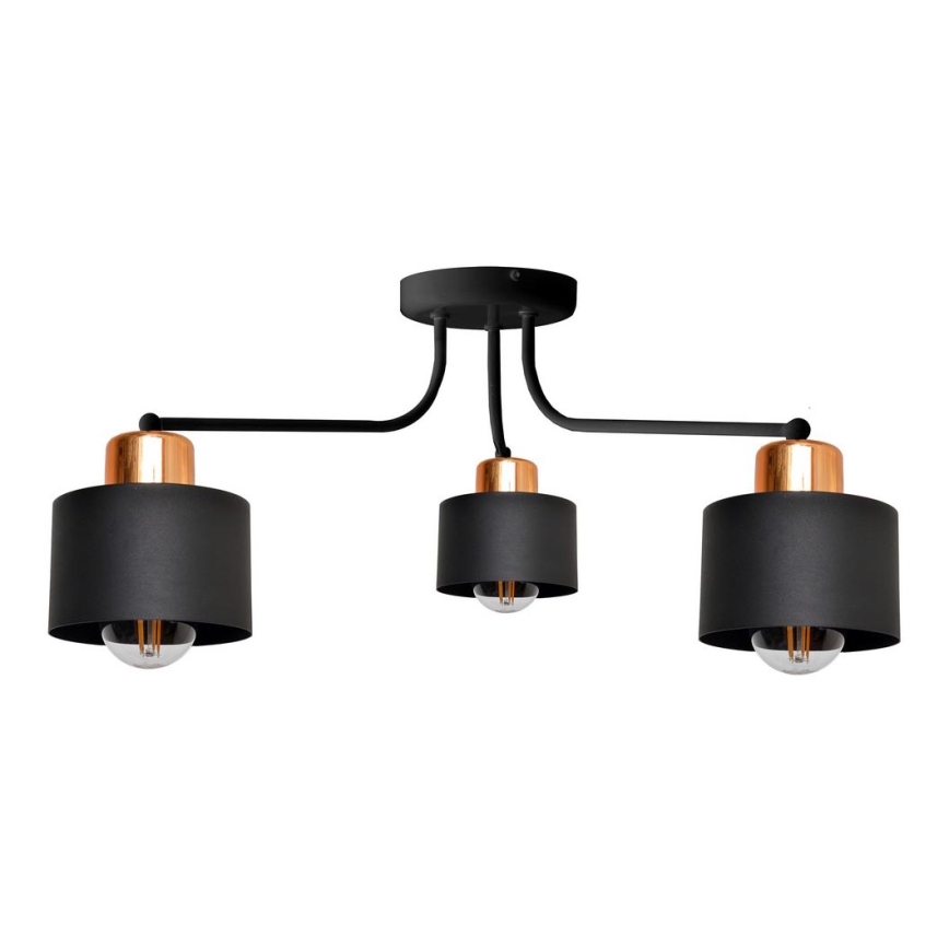 Surface-mounted chandelier EDISON 3xE27/15W/230V