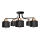 Surface-mounted chandelier EDISON 5xE27/15W/230V