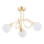 Surface-mounted chandelier ERYKA 3xE14/10W/230V gold