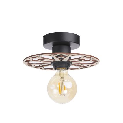 Surface-mounted chandelier FALCO 1xE27/60W/230V d. 20 cm beige